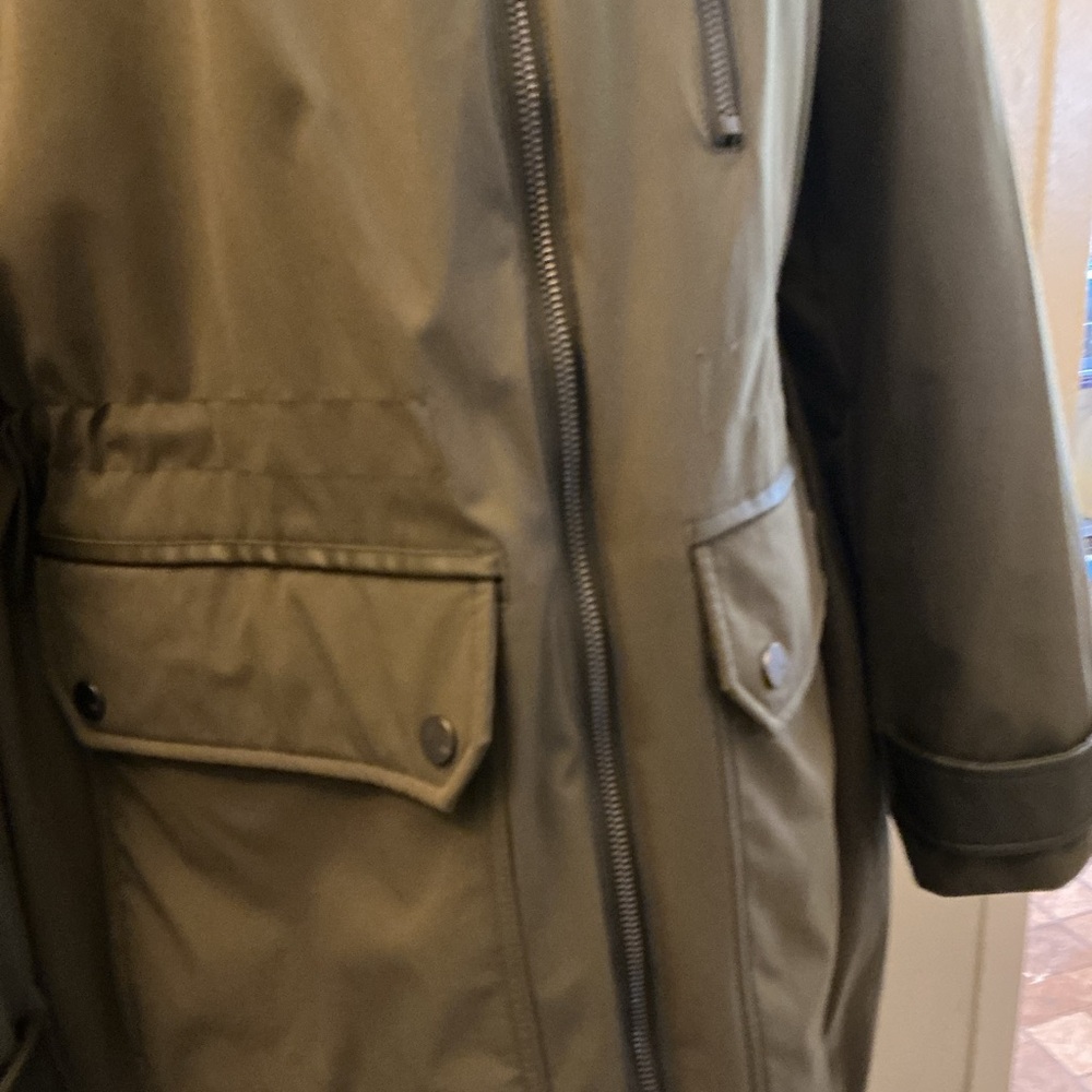 Andrew Marc Olive Utility Jacket - Picture 6 of 9